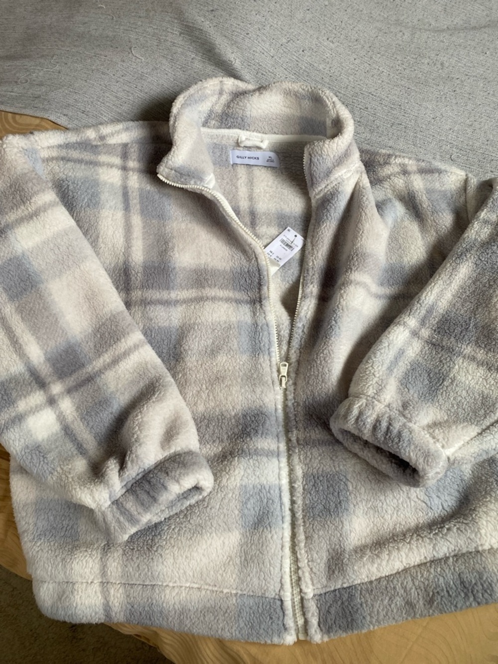 Hollister Gilly Hicks Sherpa Jacket - Plush Fleece